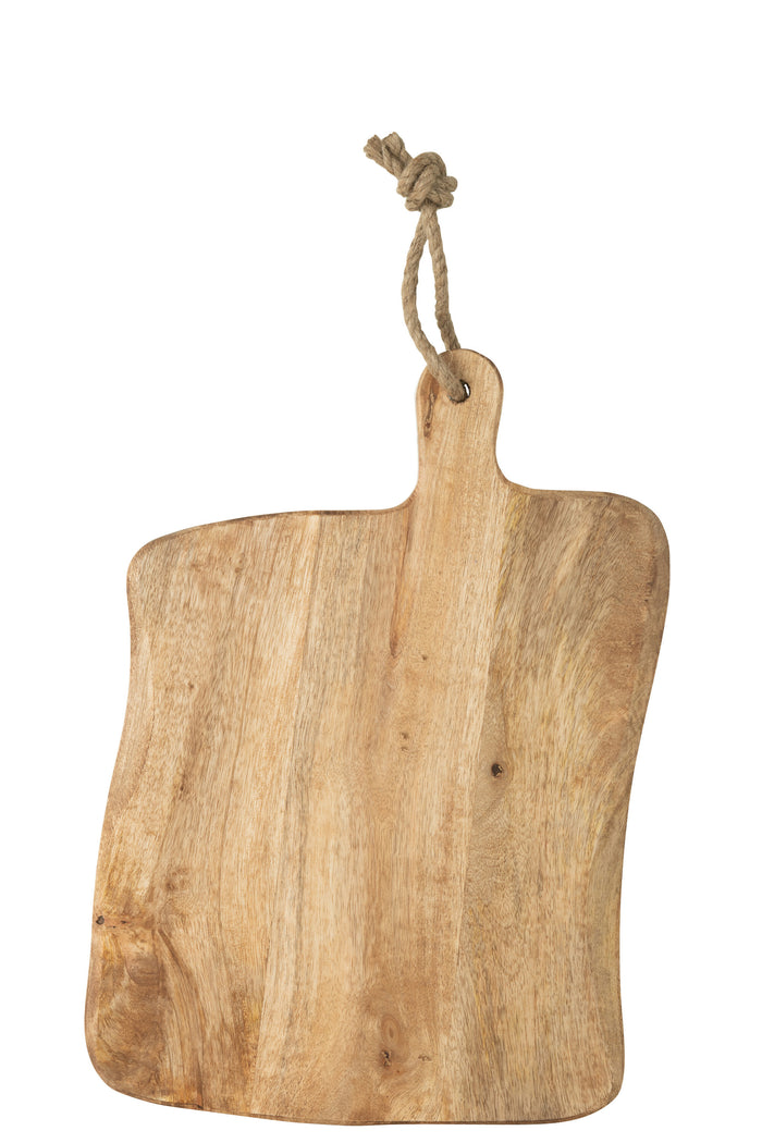 J-Line snijplank Organic Vierkant - hout - naturel - large