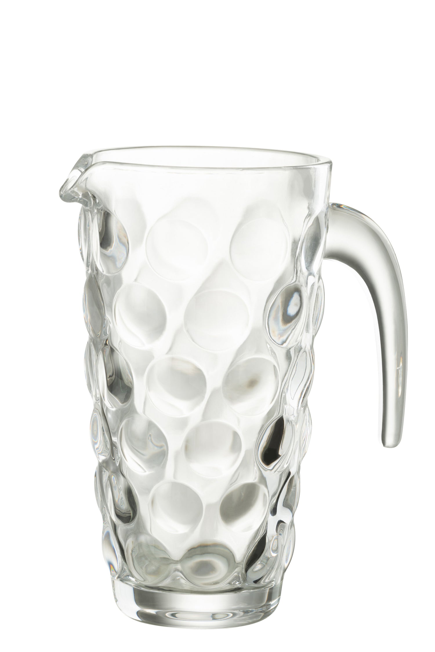 J-Line karaf Bubble karaf - glas - transparant