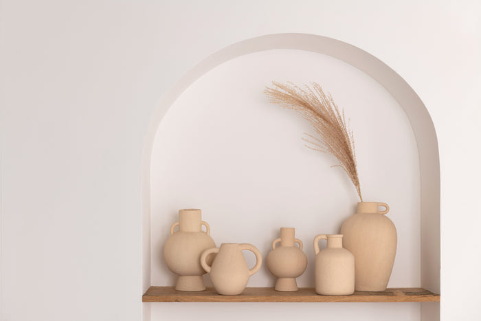 J-Line Vaas Jane Porselein Beige