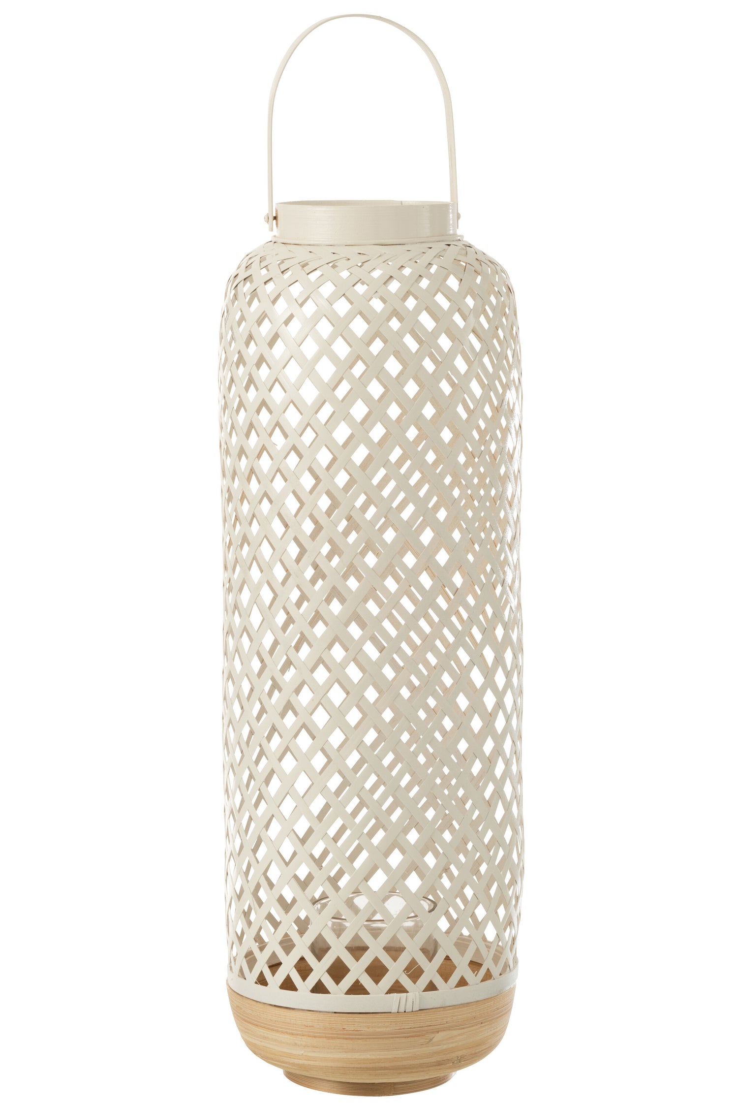 J-Line Lantaarn Evi Bamoe Wit Large