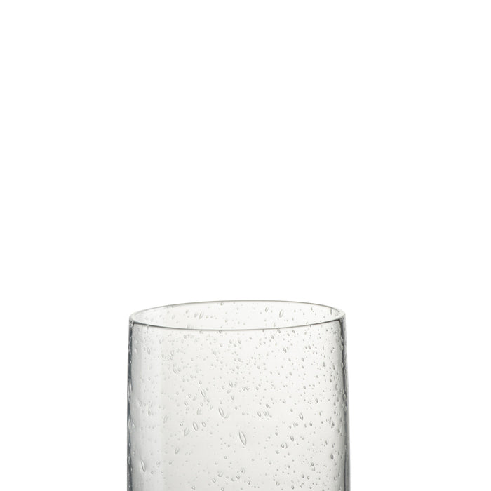 J-Line glas Yones - glas  - verre - transparent - 6 stuks