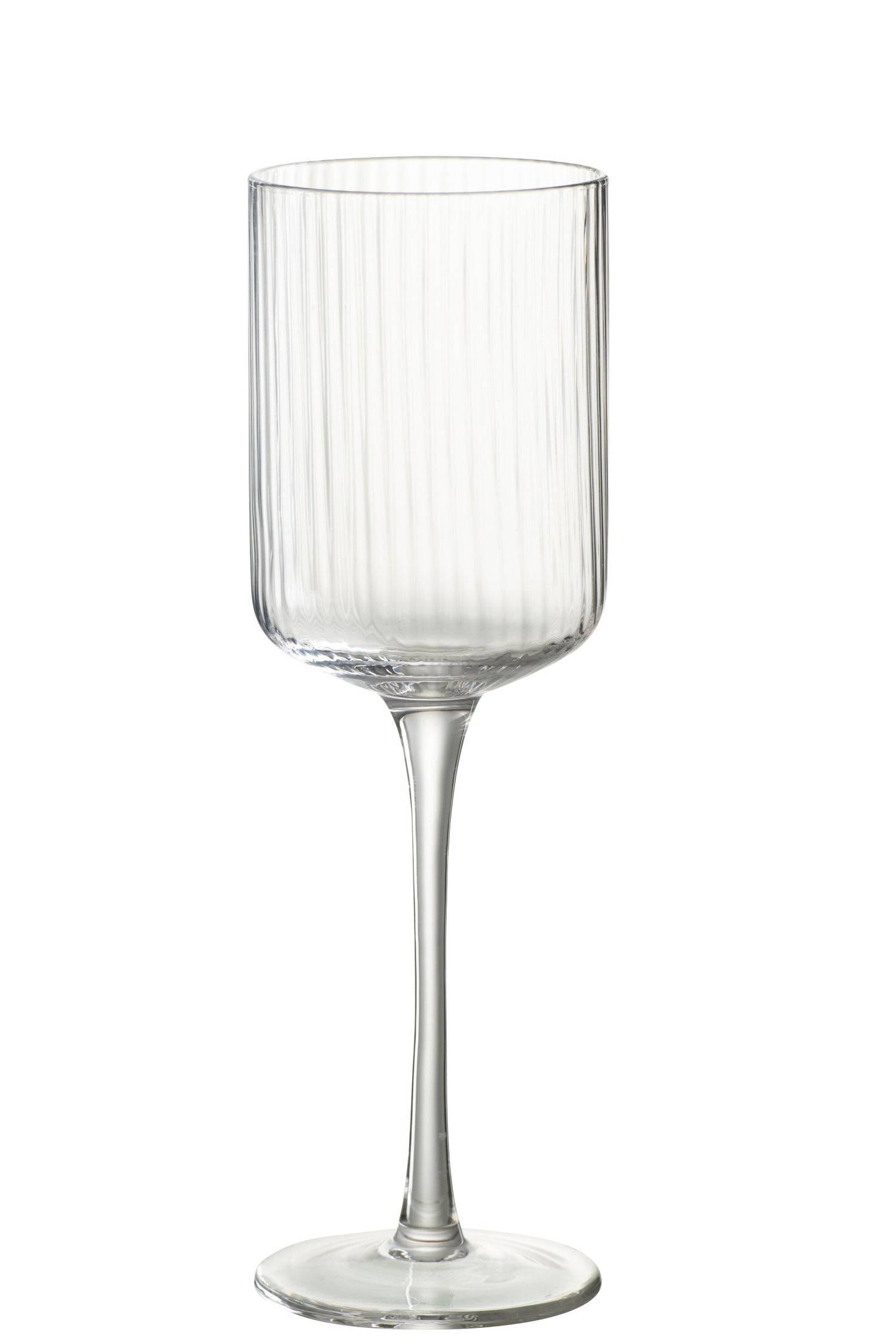 J-Line wijnglas Ralp - glas - transparant - 6 stuks