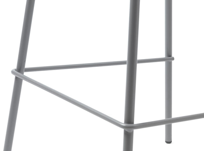 Lisomme Suus kunststof barkruk grijs