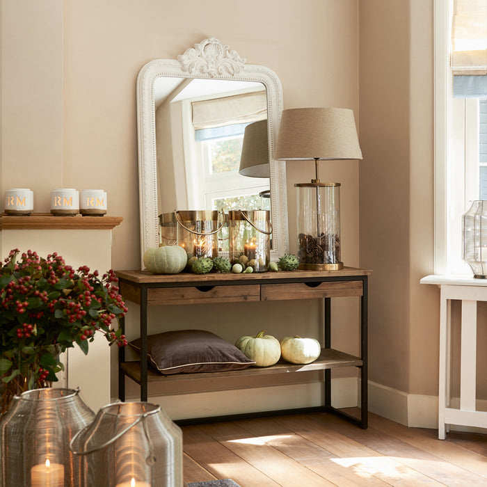 Riviera Maison Shelter Island Side Table with draw 120x80x45