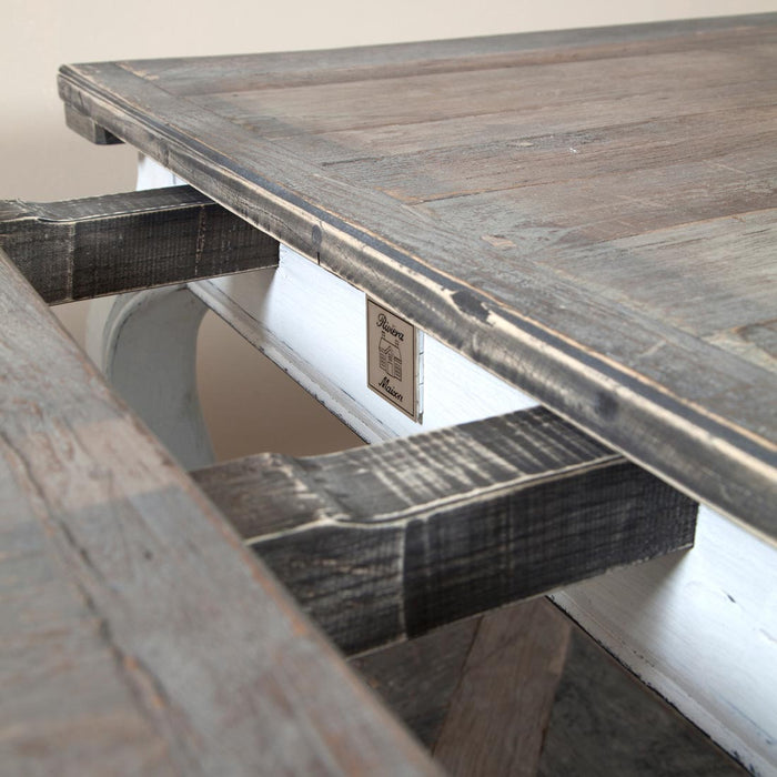 Riviera Maison Driftwood D.Table Ext180|280x90 - 180x90x11 cm