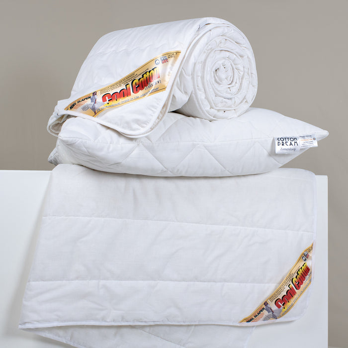 Cool Cotton beschermtopper 100% katoen koele Matrasoplegger 140x200cm