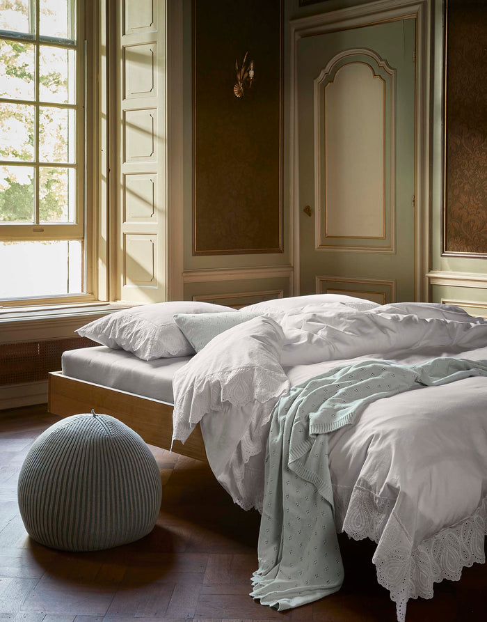 Essenza Maen Dekbedovertrek 140 x 220 cm - Wit