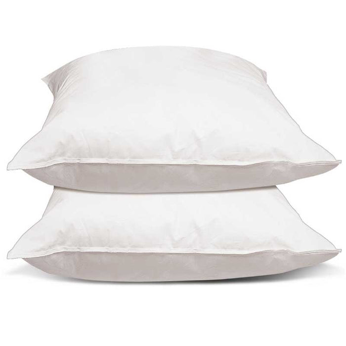 Superieur 100% Percaline katoen|Set van 2|Witte Kussensloop 60x70cm