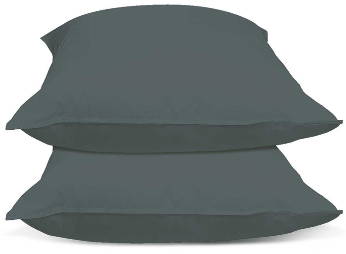 Superieur 100% Percaline katoen|Set van 2|Antra Kussensloop 60x70cm