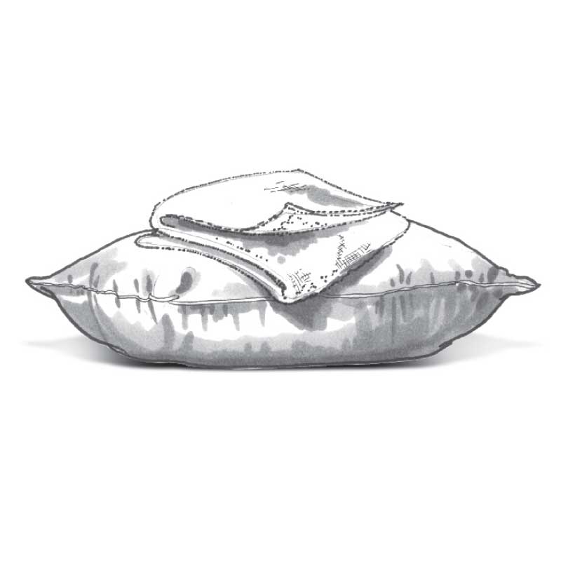 Superieur Molton Kussenslopen set | Kussenbeschermer 60x70cm