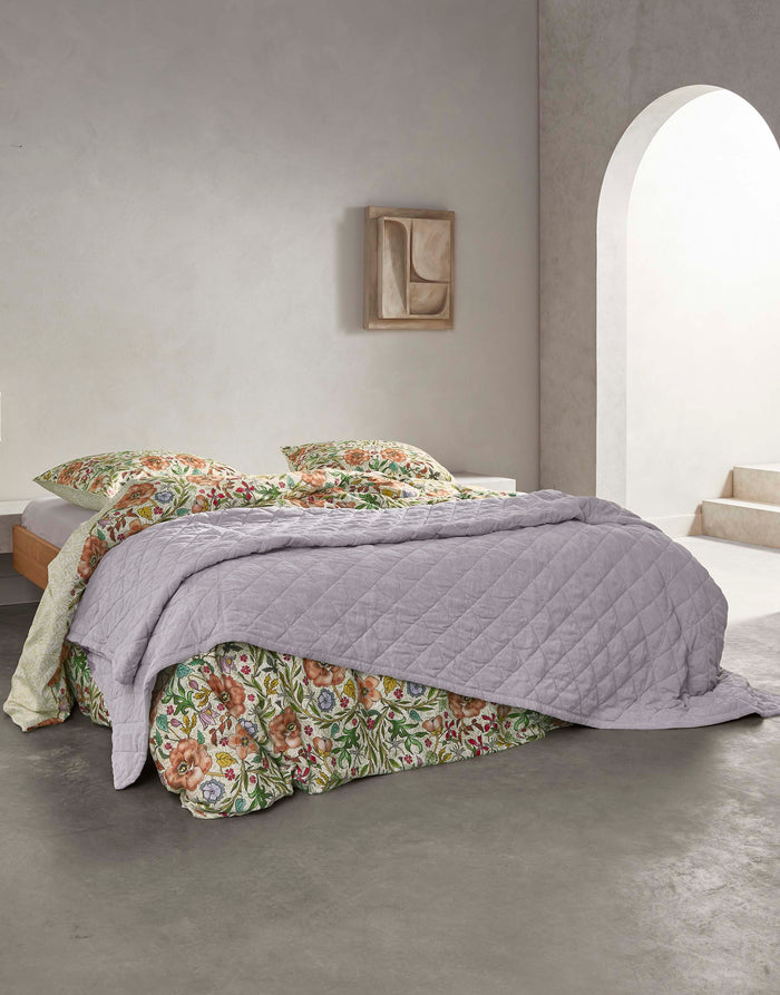 Essenza Celeste Dekbedovertrek 200 x 220 cm - Pure White