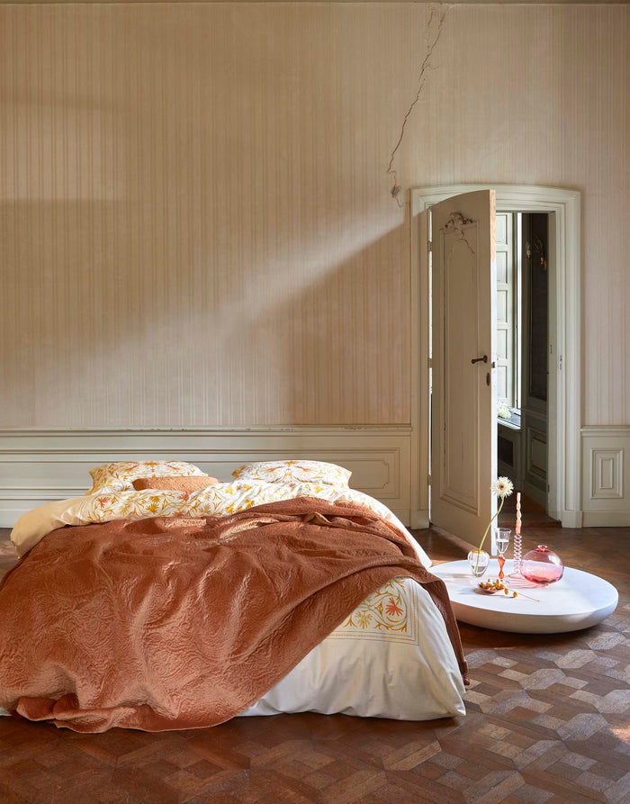 Essenza Vicia Dekbedovertrek 240 x 220 cm - Yellow straw