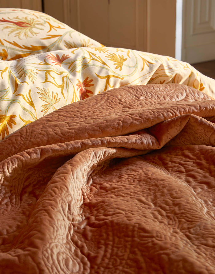 Essenza Vicia Dekbedovertrek 240 x 220 cm - Yellow straw