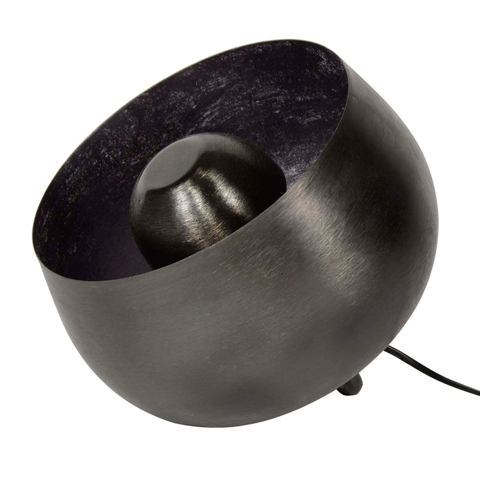 by fonQ  Babet Tafellamp Ø 28 cm - Zwart Nikkel