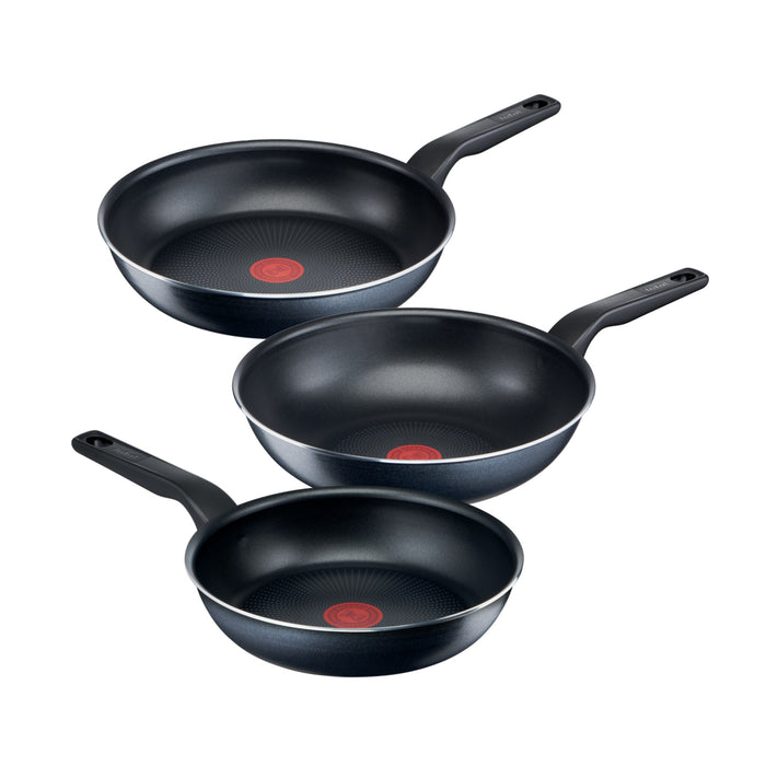 Tefal XL Force Koekenpan Ø 24+28 cm + Wokpan Ø 28 cm