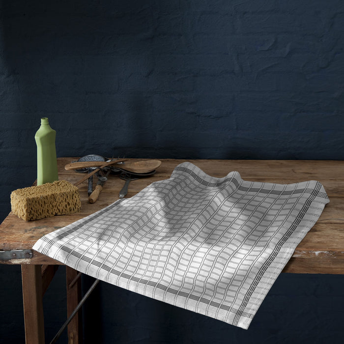 DDDDD theedoek National - 60x65 cm - Black - 6 stuks