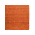 Nordic Weavers Wollen vloerkleed vierkant - Lett cognac - 250x250 cm