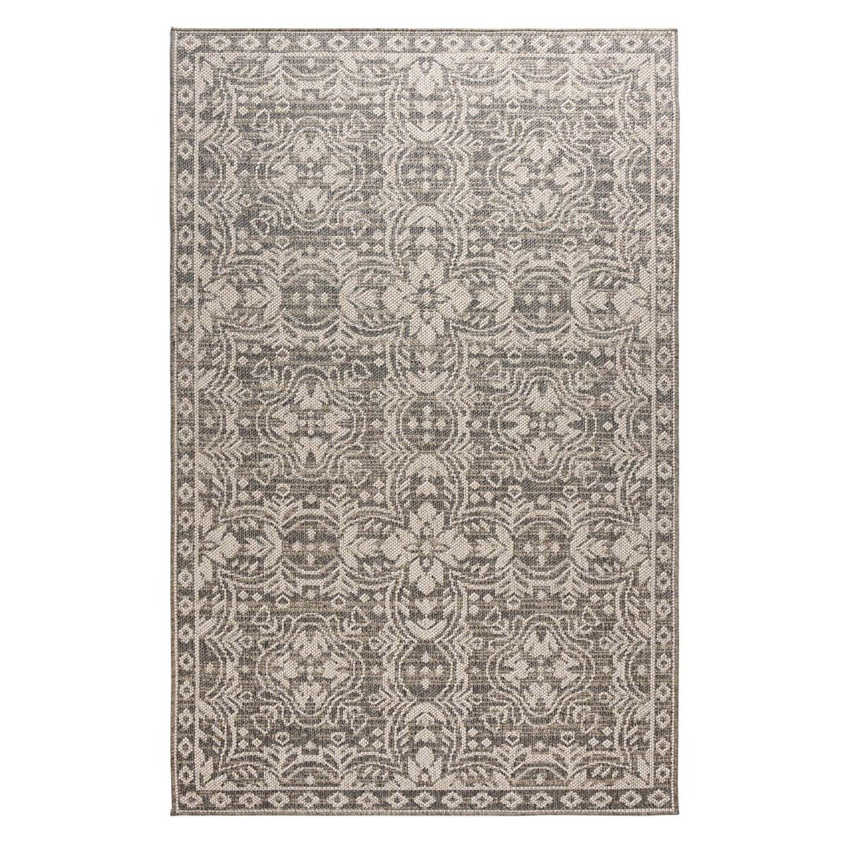 Boho&me Buitenkleed Sunny Oriental - grijs - 160x240 cm
