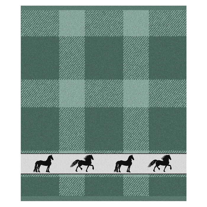 DDDDD keukendoek Shanti - 50x55 cm - Green - 6 stuks