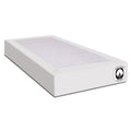 Superieur Wit Percaline Katoenen Hoeslaken 120x200cm