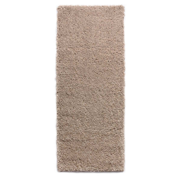Tapeso Hoogpolige loper - Cozy Shaggy beige - 80x200 cm