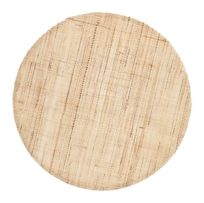 Home Delight - Placemat Linnen rond naturel set|6