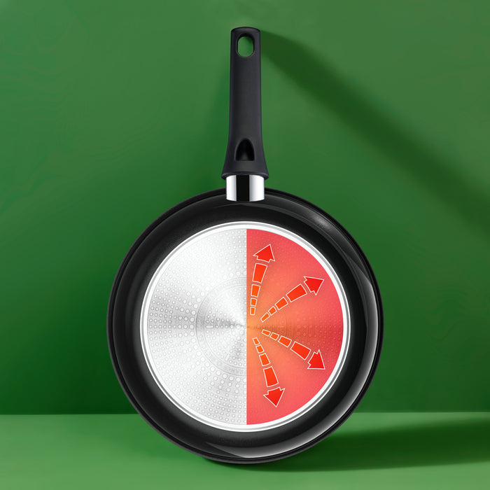Tefal Renew Black ON Keramische Koekenpannenset Ø 24/28 cm