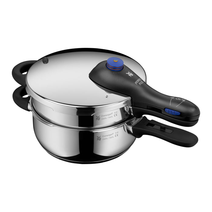 WMF Perfect Plus Snelkookpan Set 3 + 4,5 L incl. Inzet