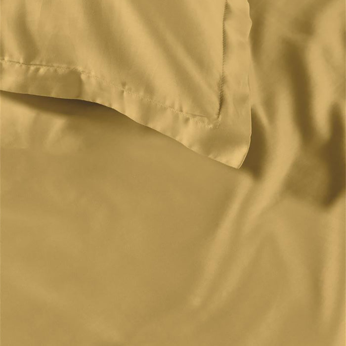 Ambiante Satin Dekbedovertrek 240 x 200/220 cm - Lichtgeel