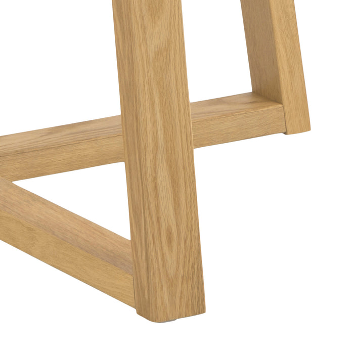 by fonQ Oak Eettafel - Ø 120 cm - Eiken