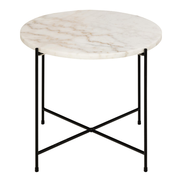 by fonQ Dainty Bijzettafel Ø 52 cm - Wit