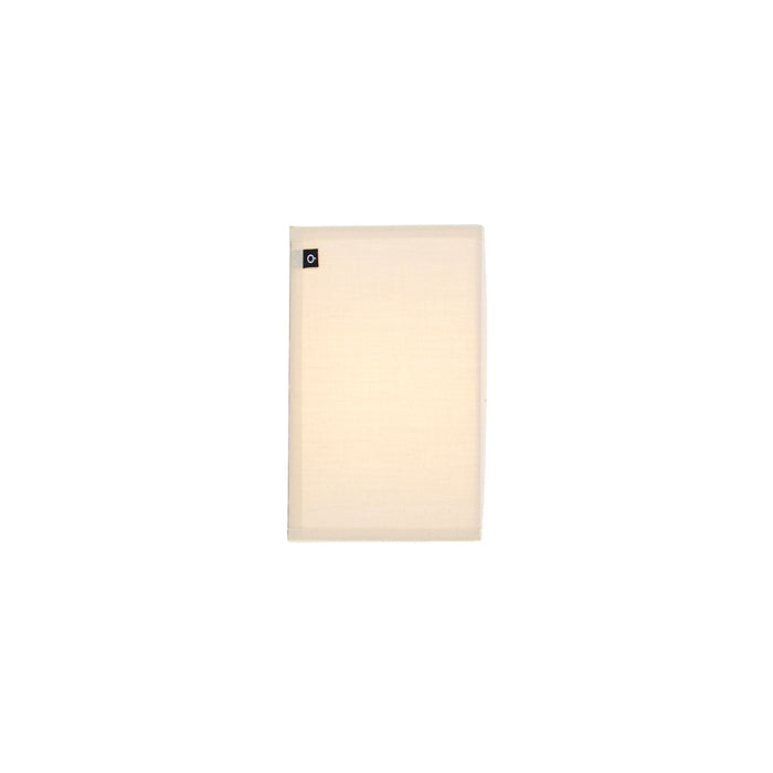 QAZQA Landelijke wandlamp beige met stoffen kap - Vete