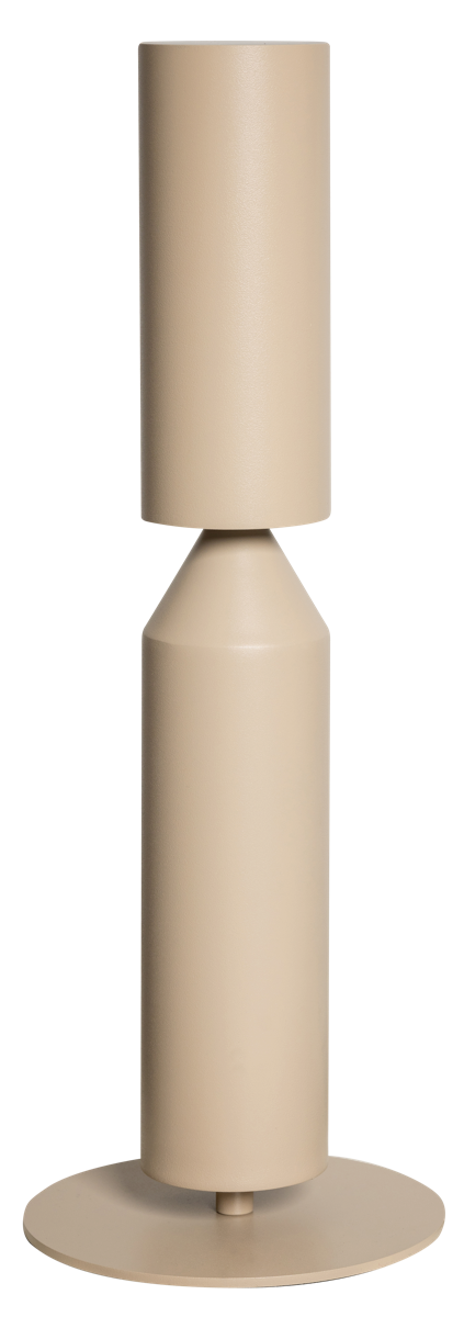 ETH Pencil Tafellamp mat zand excl. 2xGU10 H50cm on|off on tube