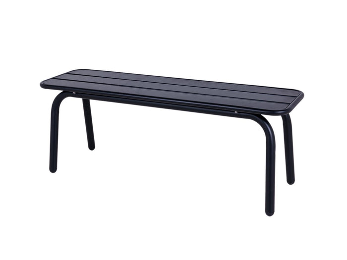 Metalen picknickset Max 150 cm zwart  3-delig
