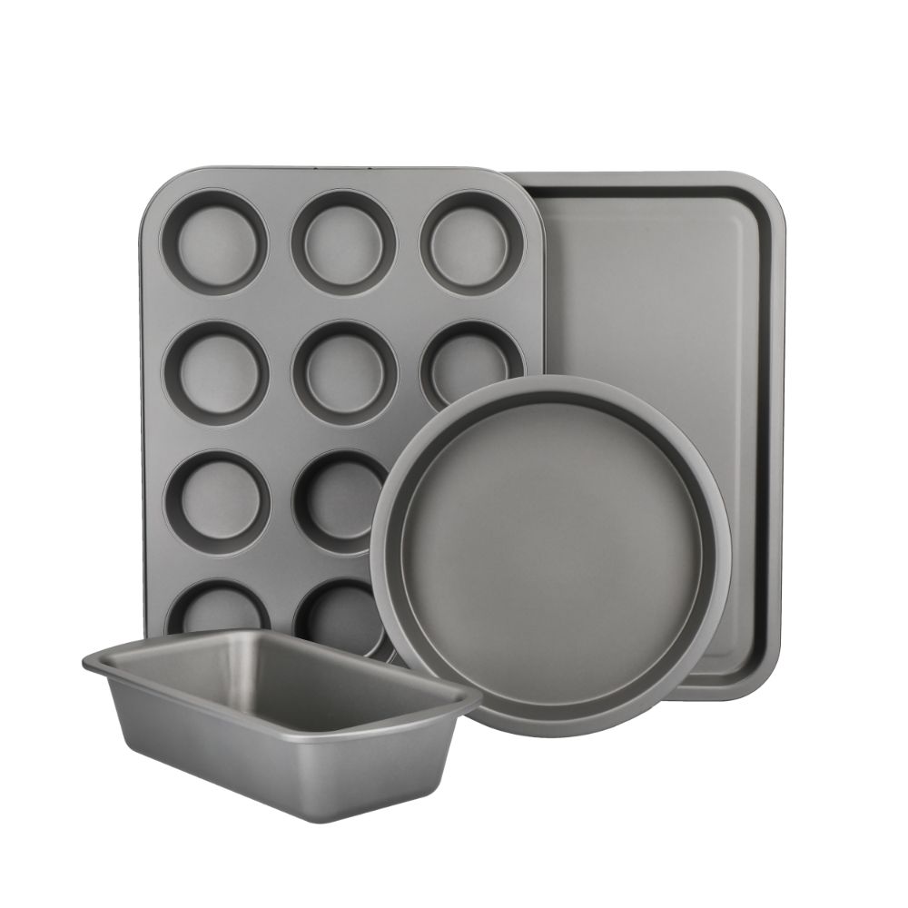 KitchenCraft - Bakvormenset, 4-delig - KitchenCraft