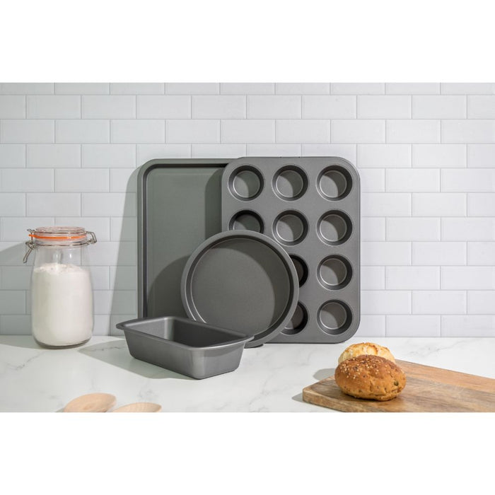 KitchenCraft - Bakvormenset, 4-delig - KitchenCraft