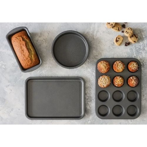 KitchenCraft - Bakvormenset, 4-delig - KitchenCraft