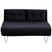 Beliani - VESTFOLD - Slaapbank 2-zits - Zwart - Fluweel