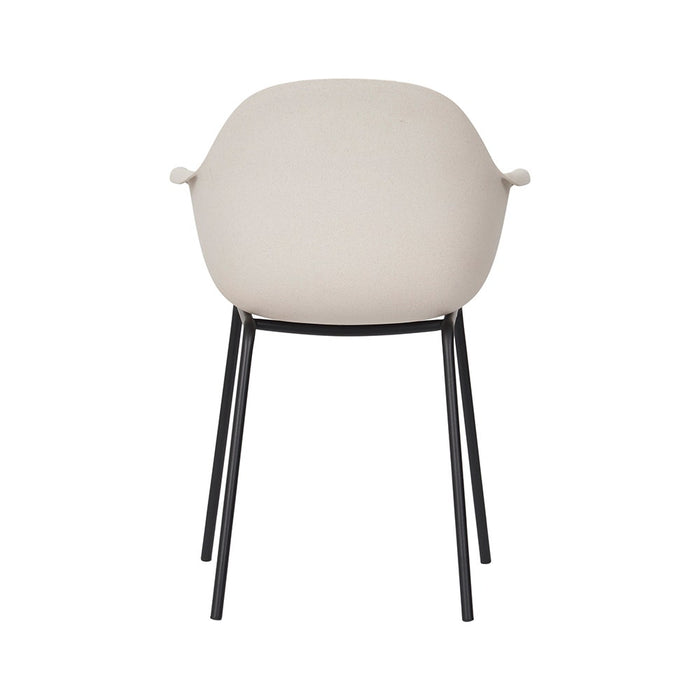 Lisomme Dorian tuinstoel gerecycled bamboe créme