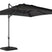 WOOOD Roma Zweefparasol Vierkant 300 X 300 Cm - Antraciet