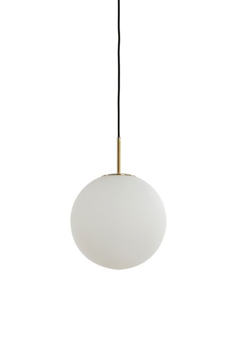 Light & Living - Hanglamp MEDINA - Ø25x25cm - Wit