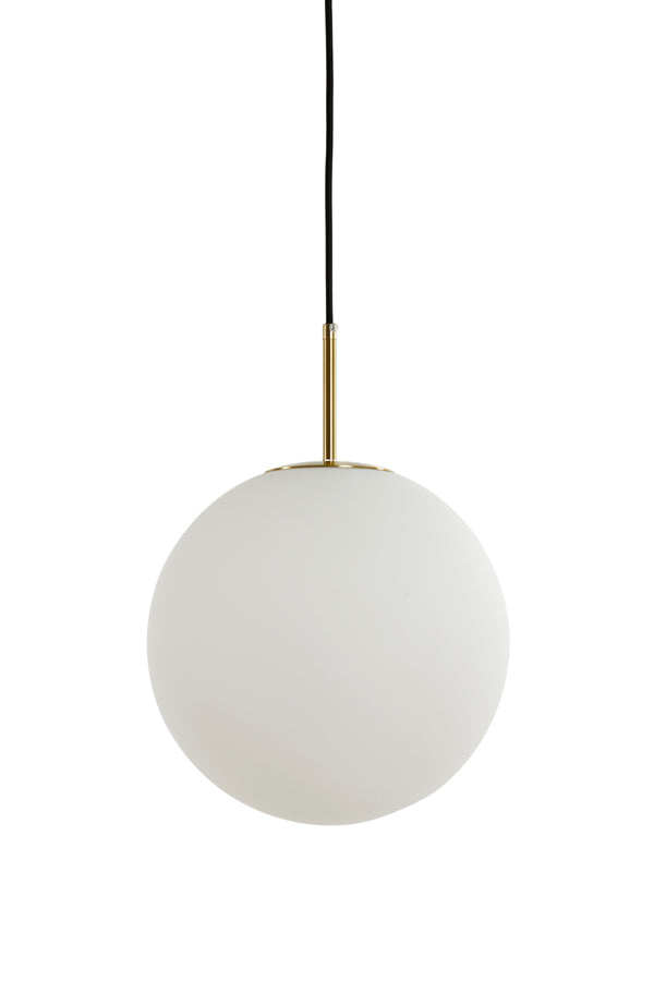 Light & Living - Hanglamp MEDINA - Ø30x30cm - Wit
