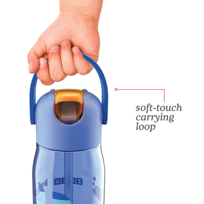 Zoku Drinkbeker Kids Flip met Rietje 415 ml Unicorn