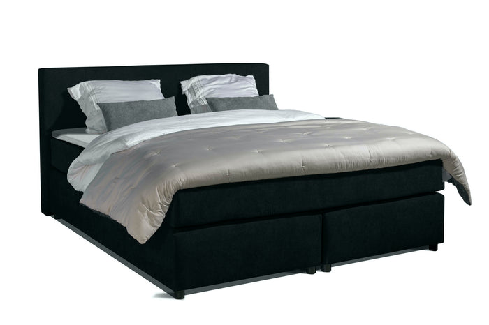 Mörgenn Boxspring Marseille - Pocketvering - Zwart - 180x220