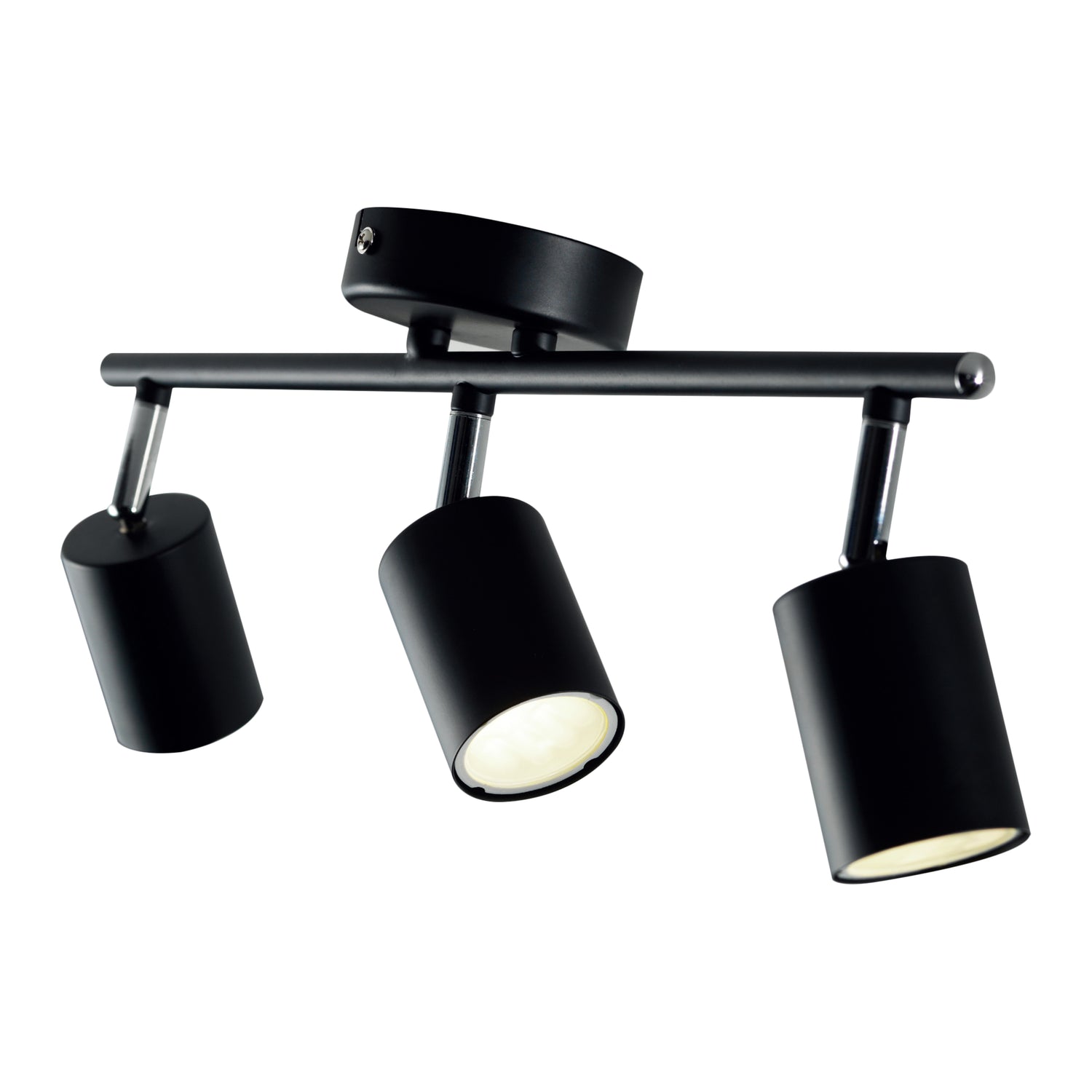 Nordlux Explore 3 Plafondlamp - Zwart