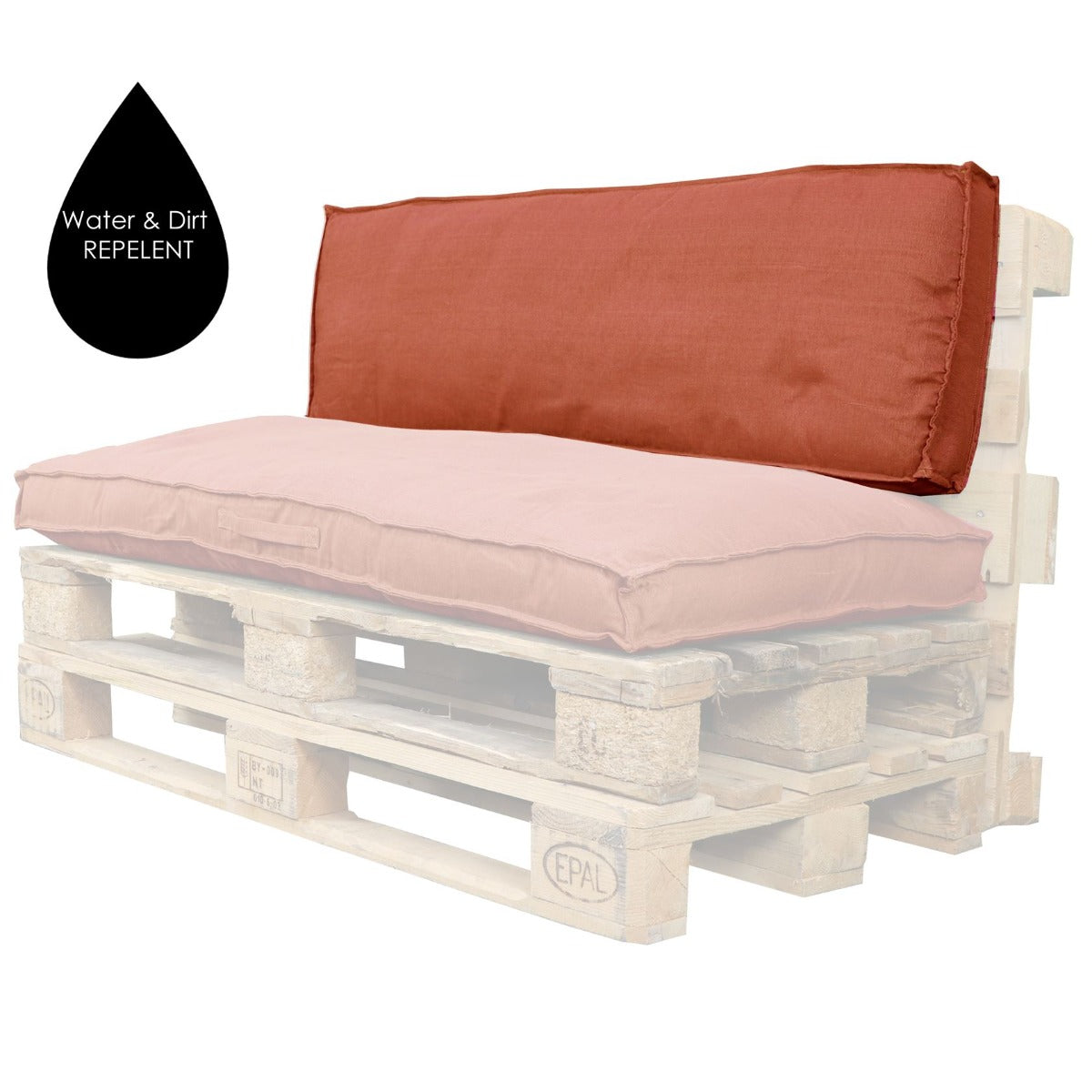 Unique Rugkussen Luanda Terra - 120 x 40 cm