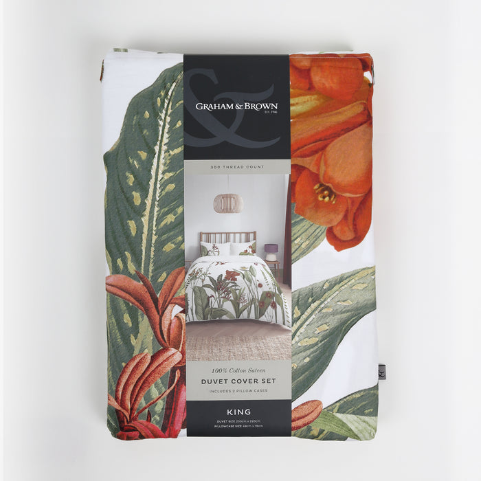 Graham & Brown Dekbedovertrek 200x200 - Arcadia Lush