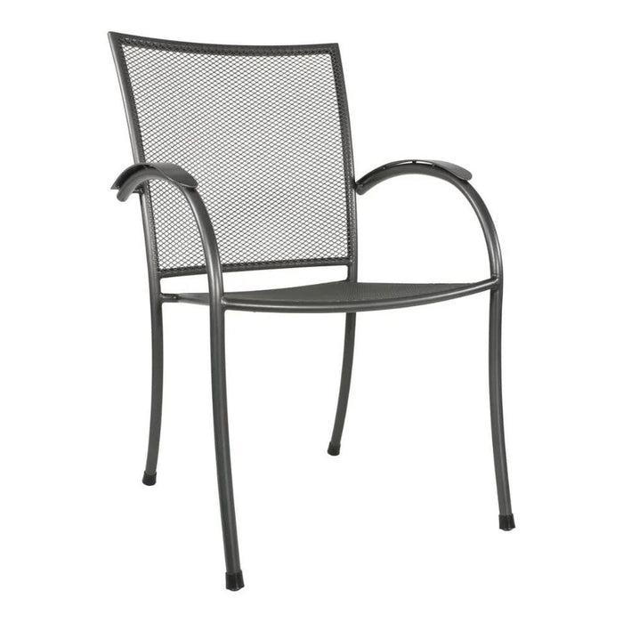 Lesli Living Nordic dining tuinstoel | strekmetaal | stapelbaar |