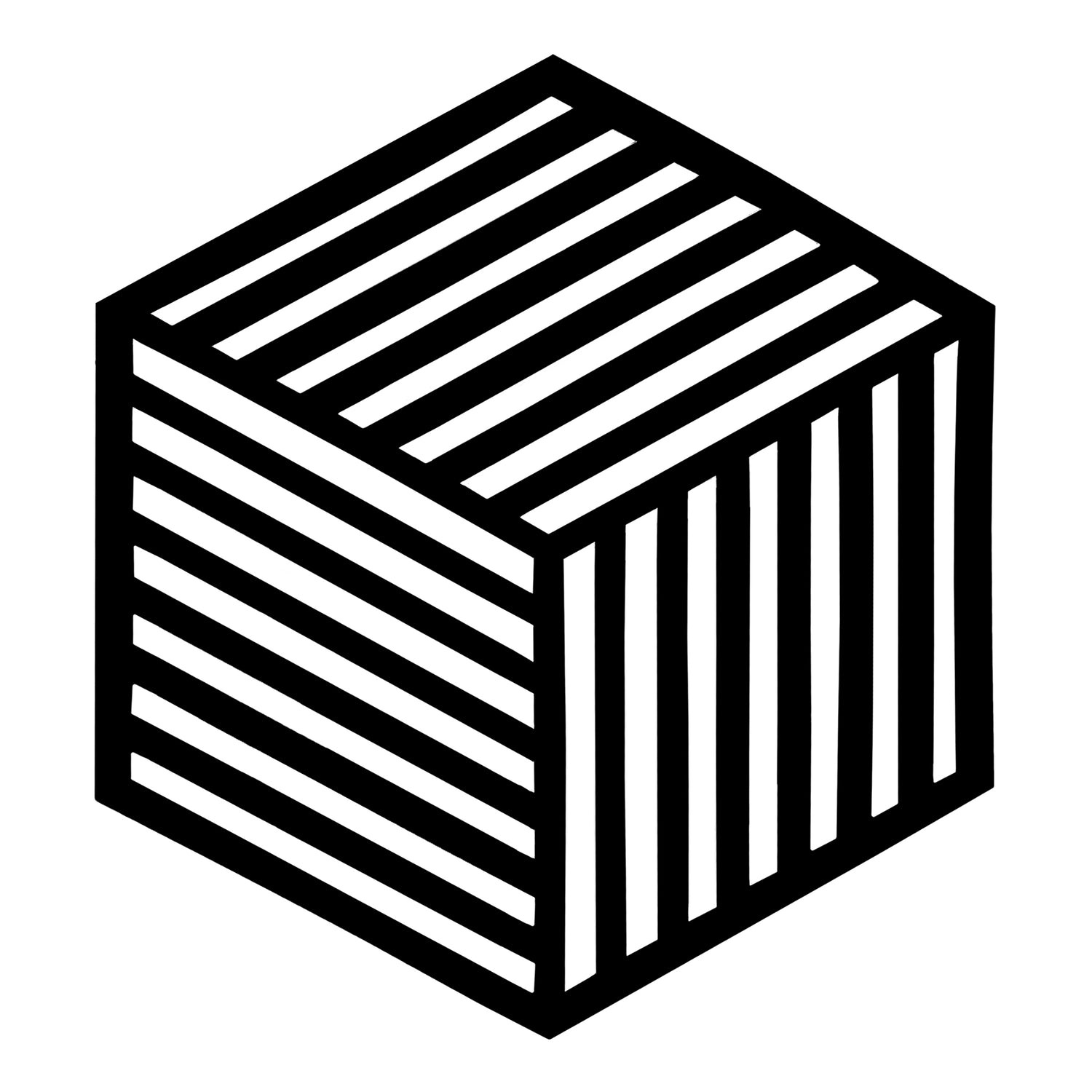 Krumble Pannenonderzetter Hexagon - Zwart - 16 x 14 cm