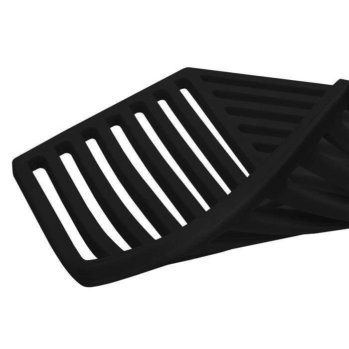 Krumble Pannenonderzetter Hexagon - Zwart - 16 x 14 cm